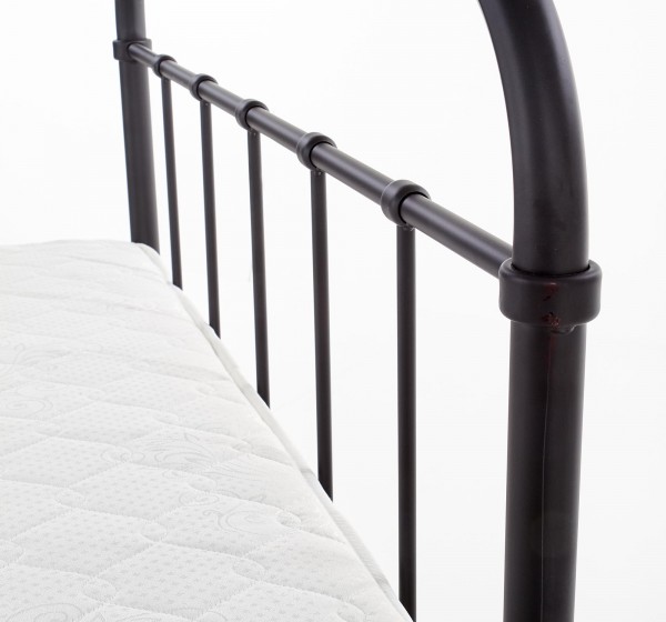 LINA 120 bed DIOMMI V-CH-LINDA_120-LOZ-CZARNY