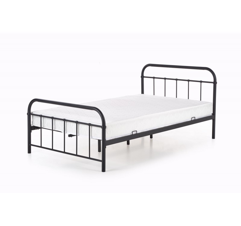 LINA 120 bed DIOMMI V-CH-LINDA_120-LOZ-CZARNY