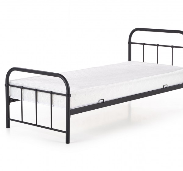 LINA 90 bed DIOMMI V-CH-LINDA_90-LOZ-CZARNY