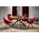 LOCARNO table, color: walnut / black DIOMMI V-CH-LOCARNO-ST