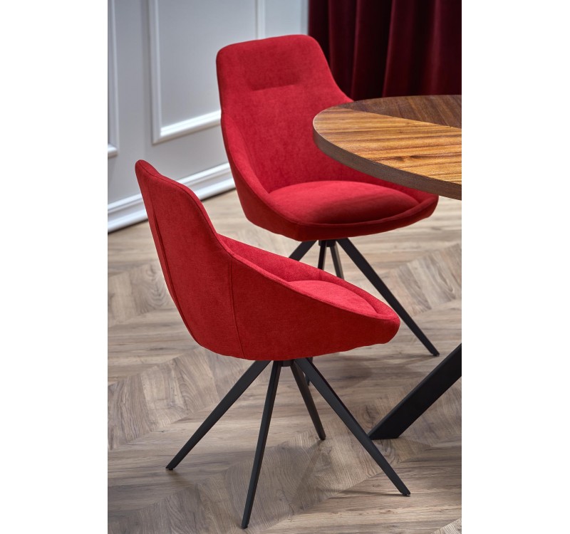 LOCARNO table, color: walnut / black DIOMMI V-CH-LOCARNO-ST