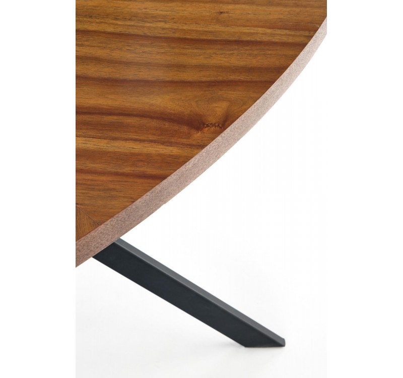 LOCARNO table, color: walnut / black DIOMMI V-CH-LOCARNO-ST