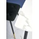 MARCO table, color: top - white marble, legs - black DIOMMI V-CH-MARCO-ST