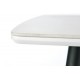 MARCO table, color: top - white marble, legs - black DIOMMI V-CH-MARCO-ST