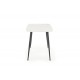 MARCO table, color: top - white marble, legs - black DIOMMI V-CH-MARCO-ST