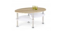 MEDEA coffee table color: sonoma oak/extra white DIOMMI V-CH-MEDEA-LAW