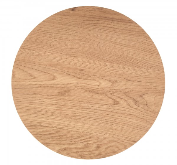 MENTONA 2, set of two coffee tables, color: golden oak / black DIOMMI V-CH-MENTONA_2-LAW