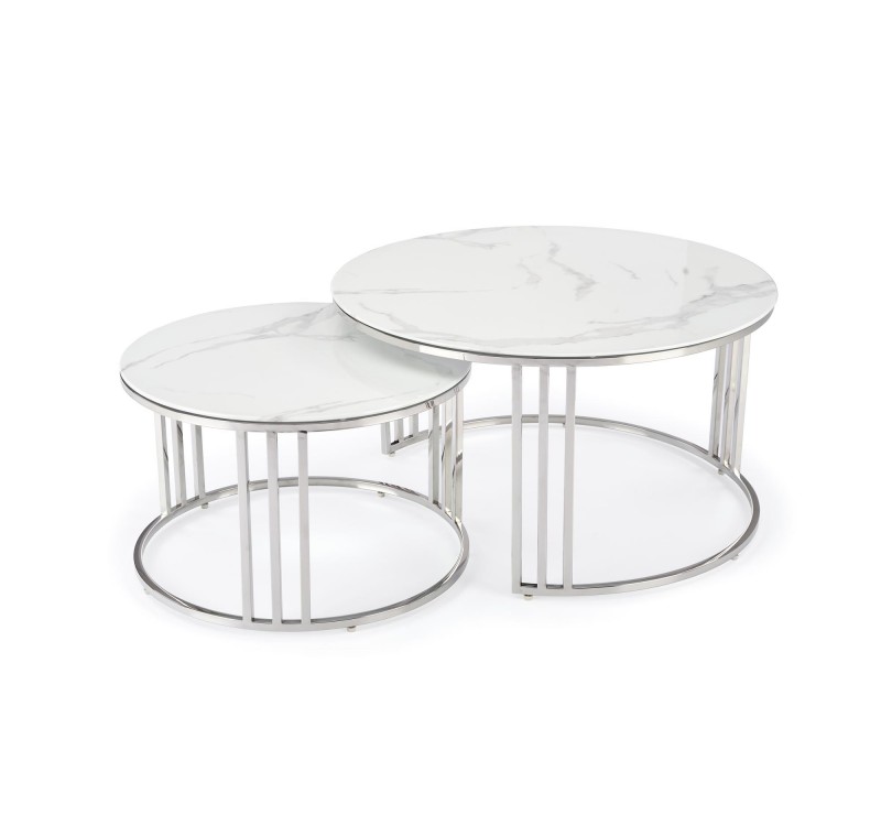 MERCURY set of 2 c. tables DIOMMI V-CH-MERCURY_2-LAW