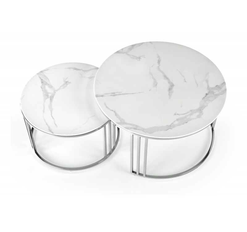 MERCURY set of 2 c. tables DIOMMI V-CH-MERCURY_2-LAW