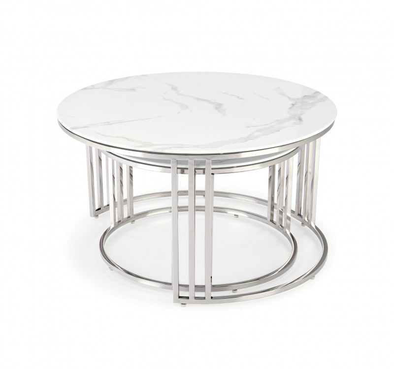 MERCURY set of 2 c. tables DIOMMI V-CH-MERCURY_2-LAW