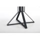 MERCY extension table, color: top - golden oak, legs - black DIOMMI V-CH-MERCY-ST