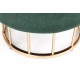 MINTY stool, color: dark green DIOMMI V-CH-MINTY-PUFA-C.ZIELONY