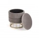 MINTY stool, color: grey DIOMMI V-CH-MINTY-PUFA-POPIEL