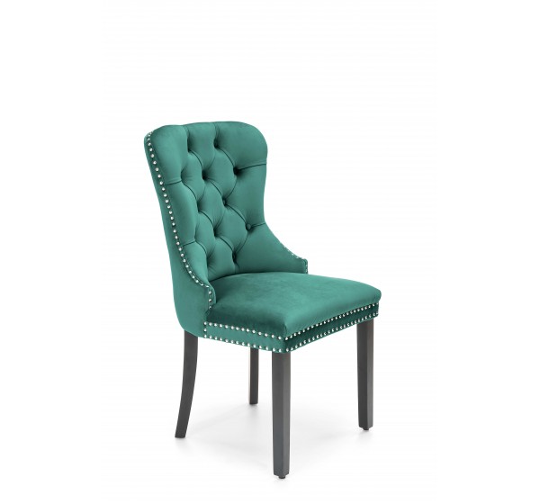 MIYA chair black/dark green DIOMMI V-CH-MIYA-KR-C.ZIELONY