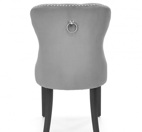 MIYA chair black/grey DIOMMI V-CH-MIYA-KR-POPIEL
