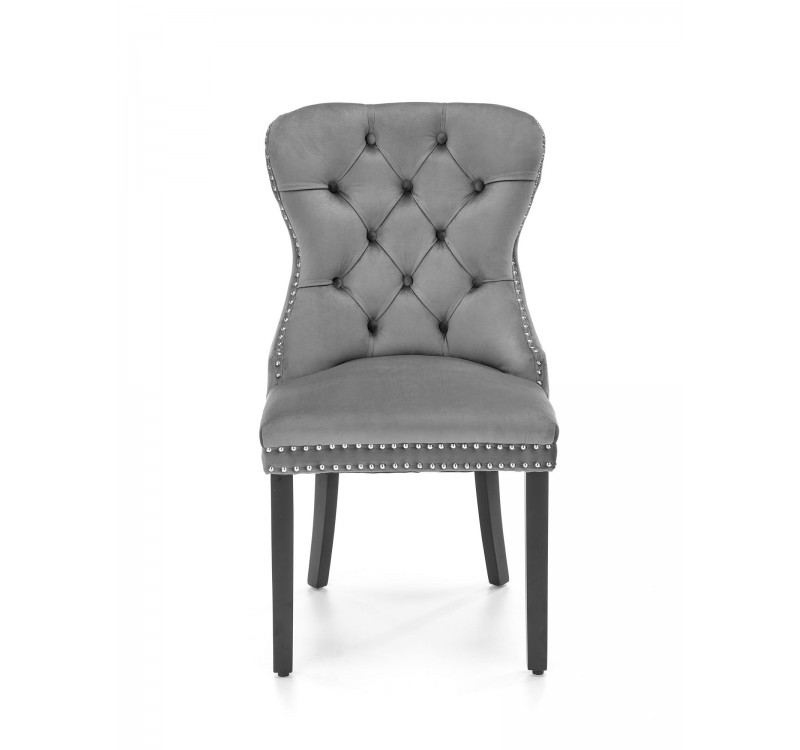 MIYA chair black/grey DIOMMI V-CH-MIYA-KR-POPIEL