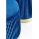 MONTY set of two stools: color: dark blue DIOMMI V-CH-MONTY-PUFA-GRANATOWY