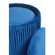 MONTY set of two stools: color: dark blue DIOMMI V-CH-MONTY-PUFA-GRANATOWY