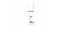 NARVIK REG1 shelving white / sonoma oak DIOMMI V-CH-NARVIK-REG1-BIAŁY/SONOMA