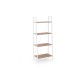 NARVIK REG2 shelving white / sonoma oak DIOMMI V-CH-NARVIK-REG2-BIAŁY/SONOMA
