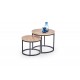 OREO set of two c. tables DIOMMI V-CH-OREO-LAW-DĄB_SAN_REMO