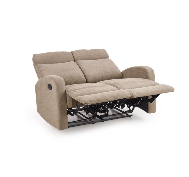 OSLO 2S sofa with recliner fucntion color: beige DIOMMI V-CH-OSLO_2S-SOFA-BEŻOWY