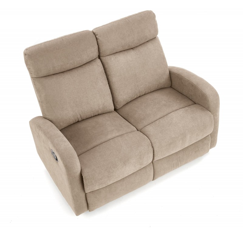 OSLO 2S sofa with recliner fucntion color: beige DIOMMI V-CH-OSLO_2S-SOFA-BEŻOWY