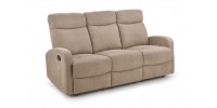 OSLO 3S sofa with recliner function color: beige DIOMMI V-CH-OSLO_3S-SOFA-BEŻOWY