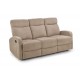 OSLO 3S sofa with recliner function color: beige DIOMMI V-CH-OSLO_3S-SOFA-BEŻOWY