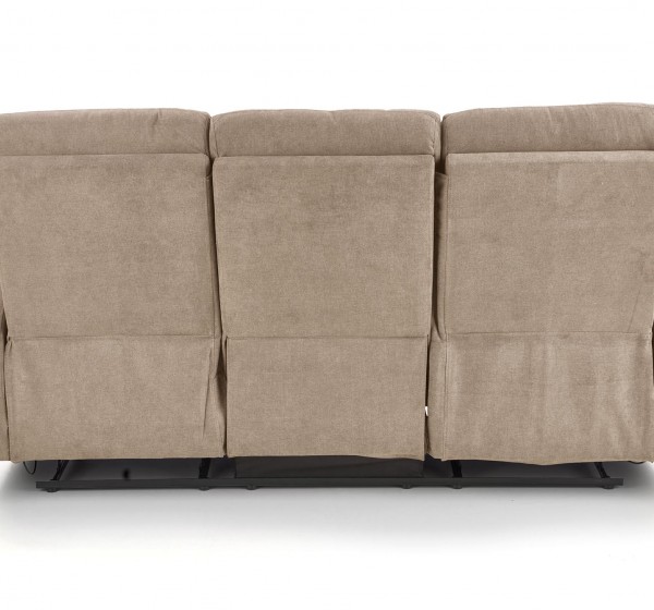OSLO 3S sofa with recliner function color: beige DIOMMI V-CH-OSLO_3S-SOFA-BEŻOWY