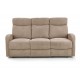 OSLO 3S sofa with recliner function color: beige DIOMMI V-CH-OSLO_3S-SOFA-BEŻOWY