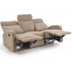OSLO 3S sofa with recliner function color: beige DIOMMI V-CH-OSLO_3S-SOFA-BEŻOWY