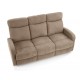 OSLO 3S sofa with recliner function color: beige DIOMMI V-CH-OSLO_3S-SOFA-BEŻOWY