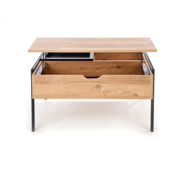 PODIUM, c.table, natural / black DIOMMI V-CH-PODIUM-LAW
