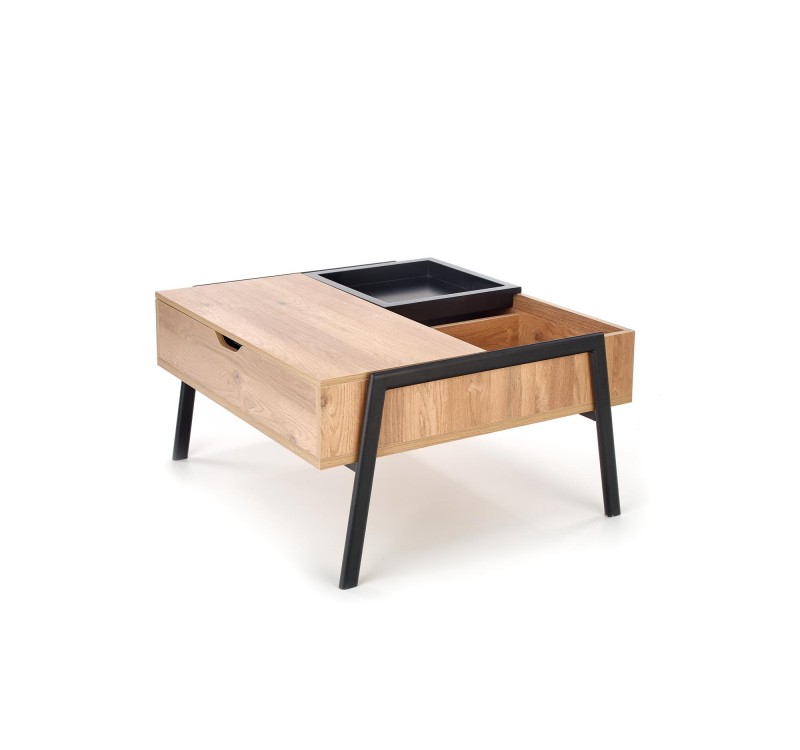 PODIUM, c.table, natural / black DIOMMI V-CH-PODIUM-LAW