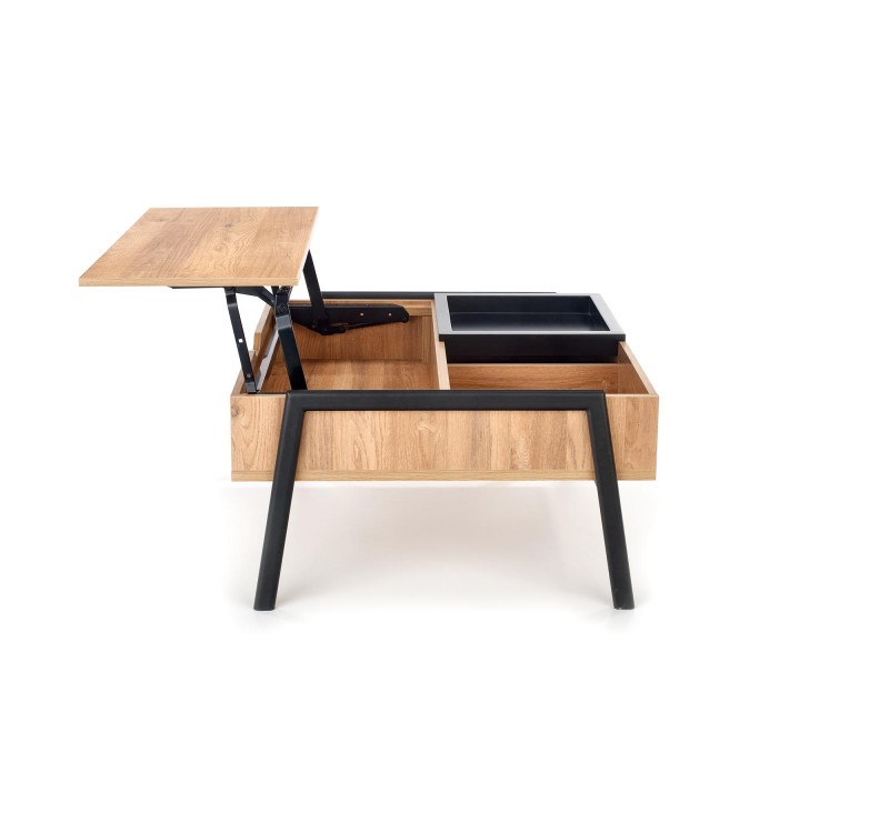 PODIUM, c.table, natural / black DIOMMI V-CH-PODIUM-LAW
