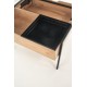 PODIUM, c.table, natural / black DIOMMI V-CH-PODIUM-LAW