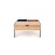 PODIUM, c.table, natural / black DIOMMI V-CH-PODIUM-LAW