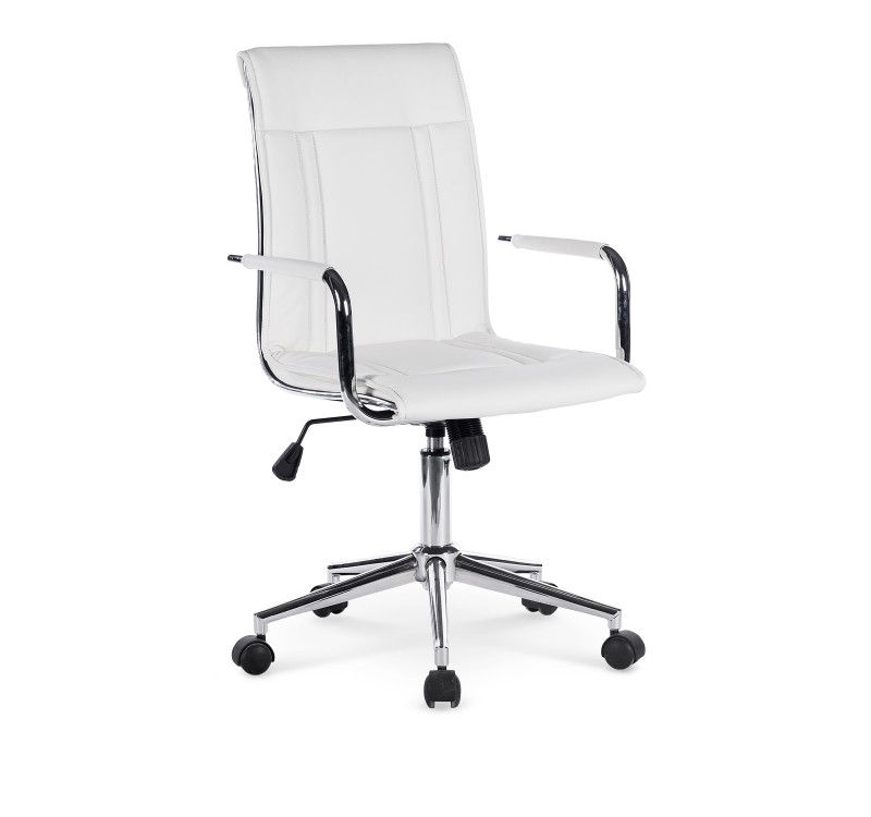 PORTO 2 office chair, color: white DIOMMI V-CH-PORTO_2-FOT-BIAŁY