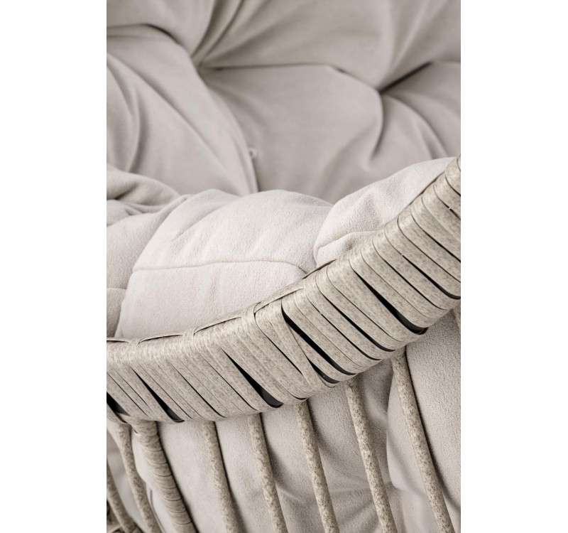 RASMUS garden chair light grey DIOMMI V-CH-RASMUS-FOT