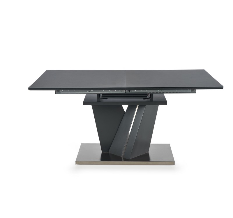 SALVADOR extension table, color: top - dark grey, legs - dark grey DIOMMI V-CH-SALVADOR-ST