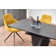 SALVADOR extension table, color: top - dark grey, legs - dark grey DIOMMI V-CH-SALVADOR-ST