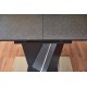 SALVADOR extension table, color: top - dark grey, legs - dark grey DIOMMI V-CH-SALVADOR-ST
