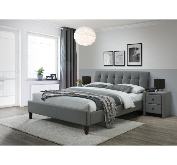 SAMARA 2 bed color: grey DIOMMI V-CH-SAMARA_2-LOZ-POPIEL