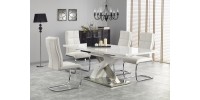 SANDOR 2 table, color: extra white DIOMMI V-CH-SANDOR_2-ST-BIAŁY