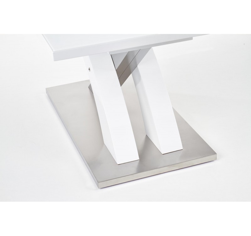 SANDOR 2 table, color: extra white DIOMMI V-CH-SANDOR_2-ST-BIAŁY