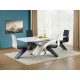 SANDOR 2 table, color: extra white DIOMMI V-CH-SANDOR_2-ST-BIAŁY