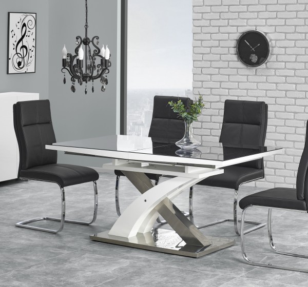SANDOR 2 table, color: black DIOMMI V-CH-SANDOR_2-ST-CZARNY