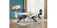 SANDOR extension table color: white DIOMMI V-CH-SANDOR-ST-LAK-BIAŁY