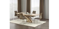 SANDOR extension table color: sonoma oak DIOMMI V-CH-SANDOR-ST-SONOMA